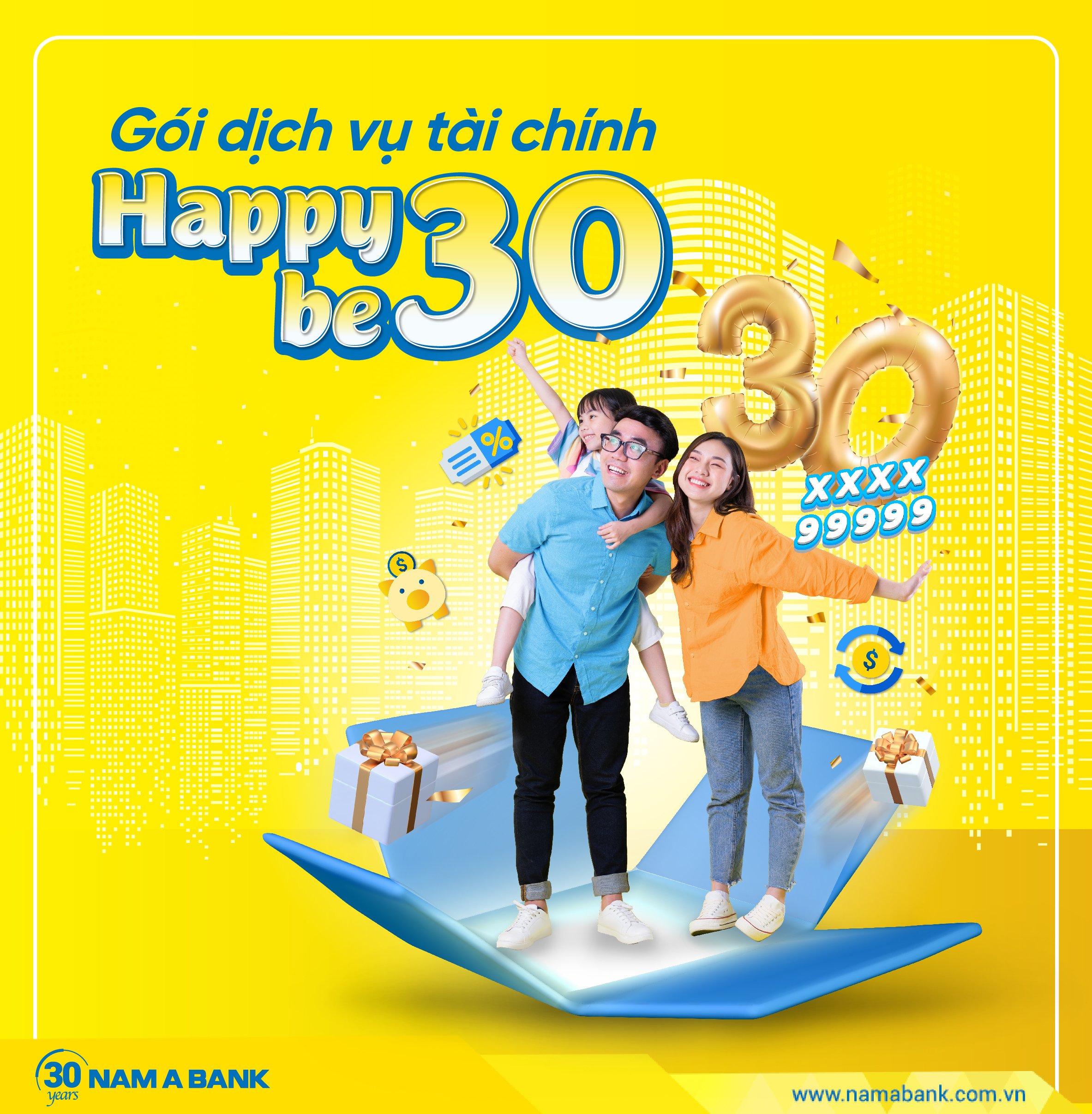 Gói dịch vụ tài chính Happy Be30