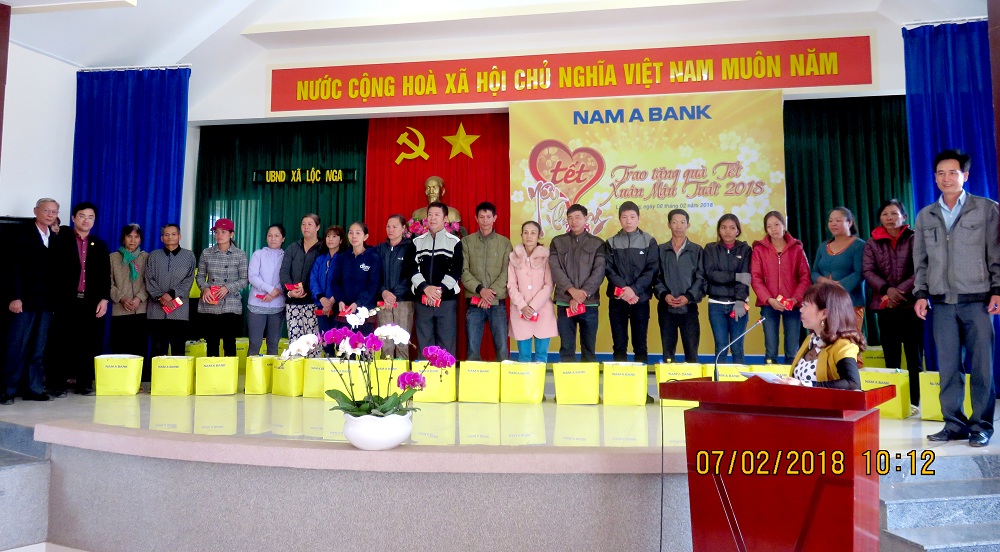 Hành trình thiện nguyện ý nghĩa của Nam A Bank nhân dịp xuân mậu tuất