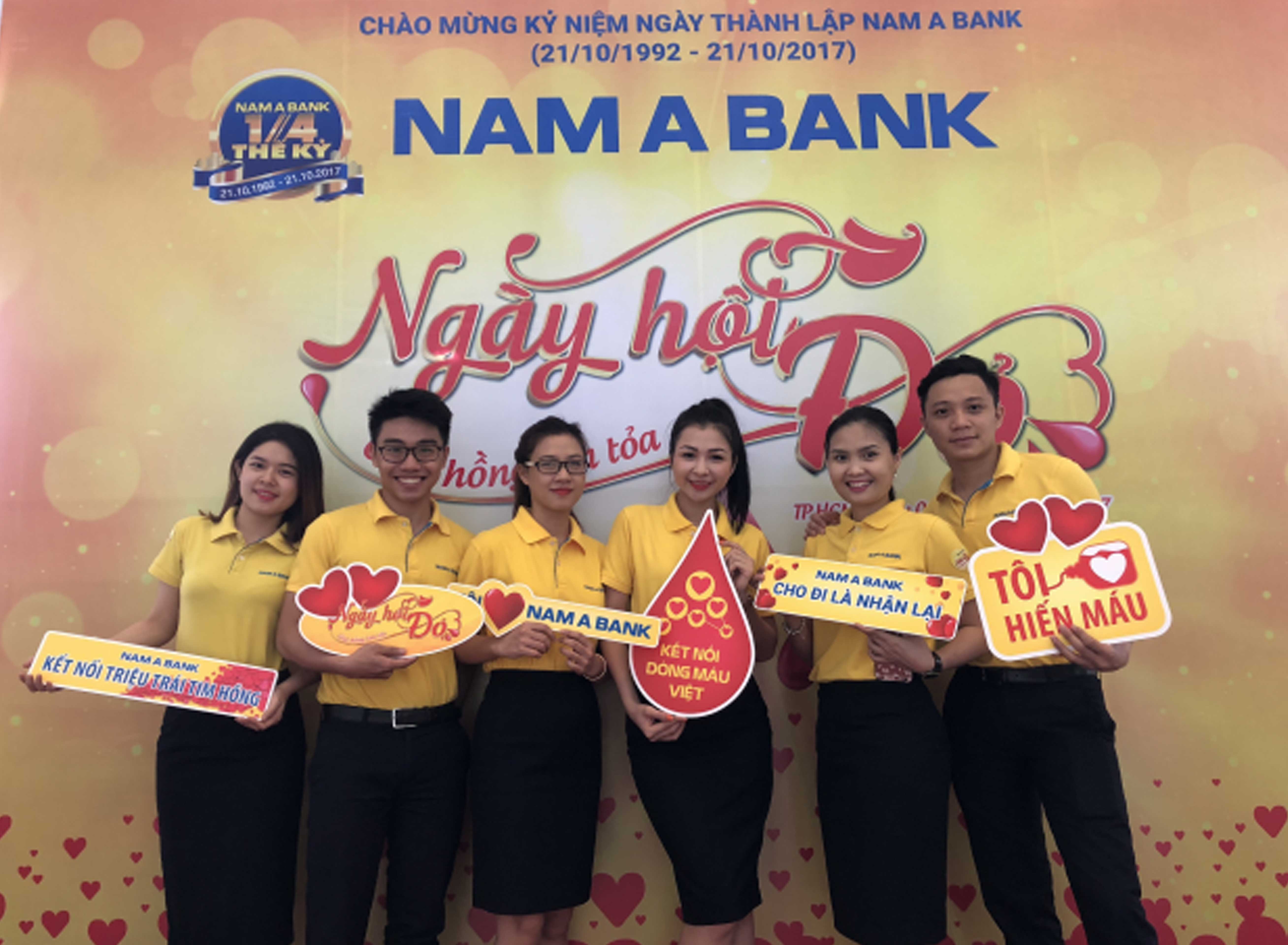 Ngày hội đỏ Nam A Bank 2017 – Giọt hồng lan tỏa
