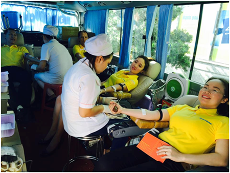 Ngày Hội Đỏ Nam A Bank 2015 - Giọt hồng sẻ chia