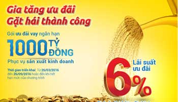 Gia tăng ưu đãi - Gặt hái thành công