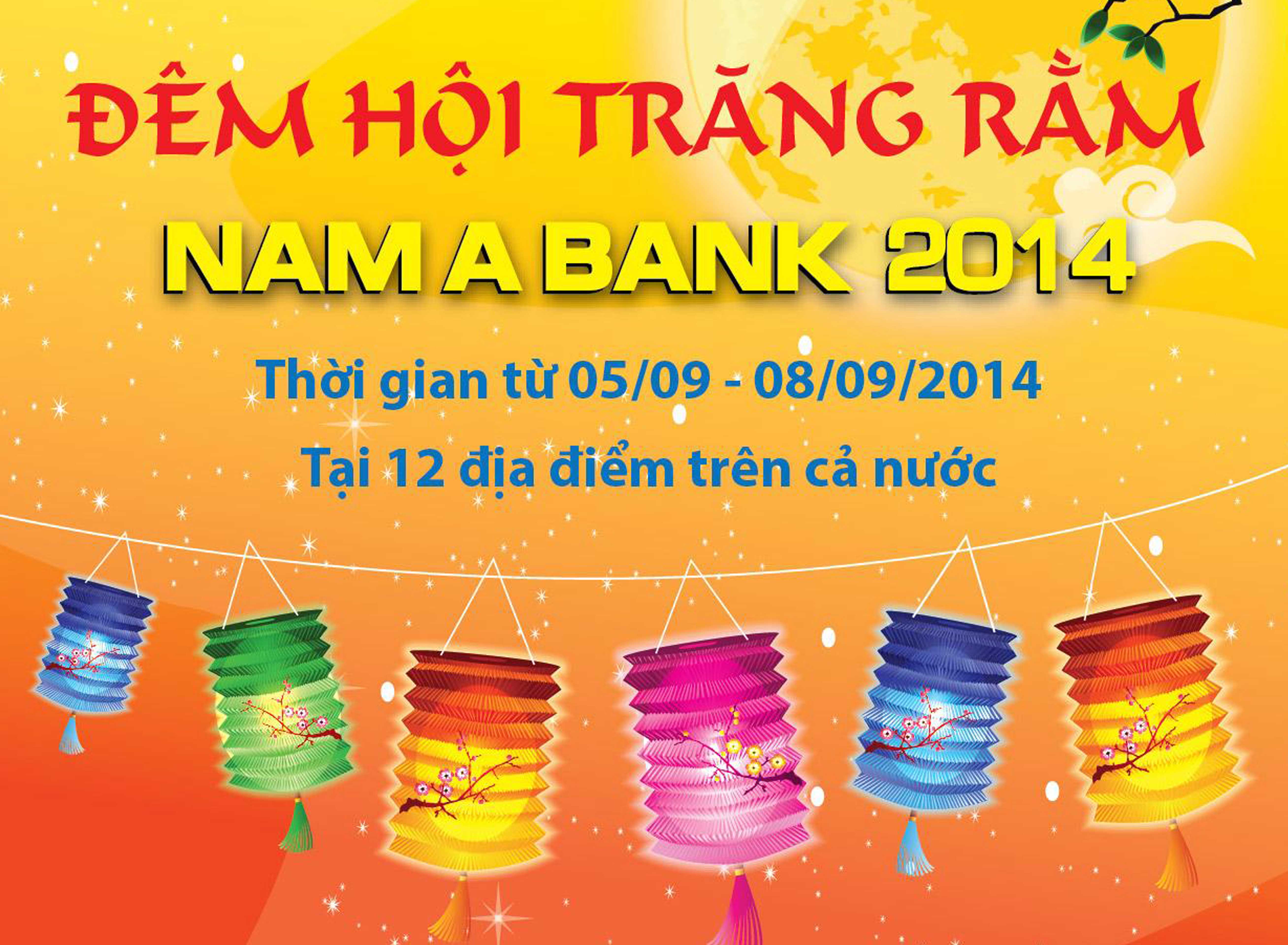Đêm hội Trăng Rằm Nam A Bank 2014