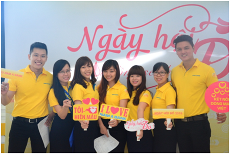 Ngày Hội Đỏ Nam A Bank 2015 - Giọt hồng sẻ chia
