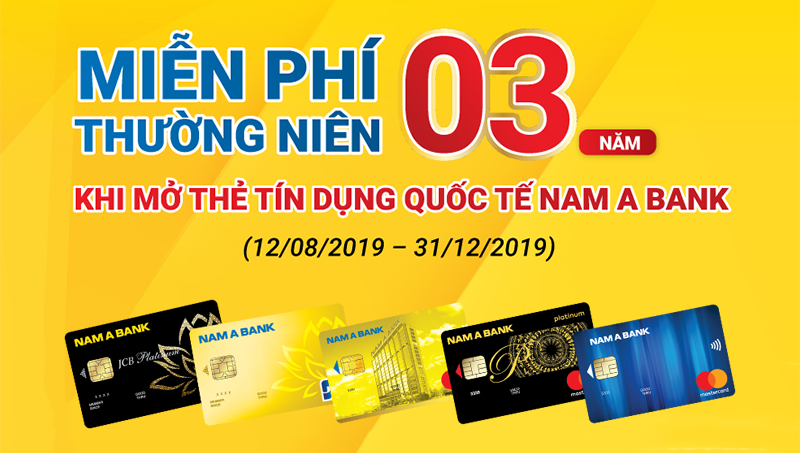 Ưu đãi miễn phí thường niên 3 năm