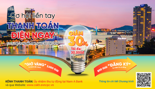 CƠ HỘI LIỀN TAY - THANH TOÁN ĐIỆN NGAY