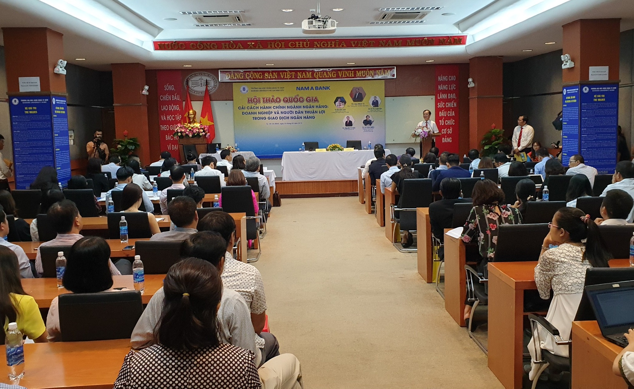 NAM A BANK ĐỒNG HÀNH CÙNG HỘI THẢO QUỐC GIA CẢI CÁCH HÀNH CHÍNH NGÀNH NGÂN HÀNG