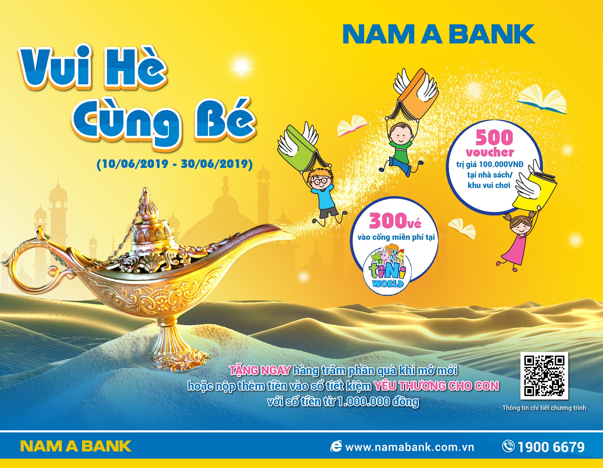 GỬI TIẾT KIỆM, RINH QUÀ CHO BÉ YÊU TẠI NAM A BANK