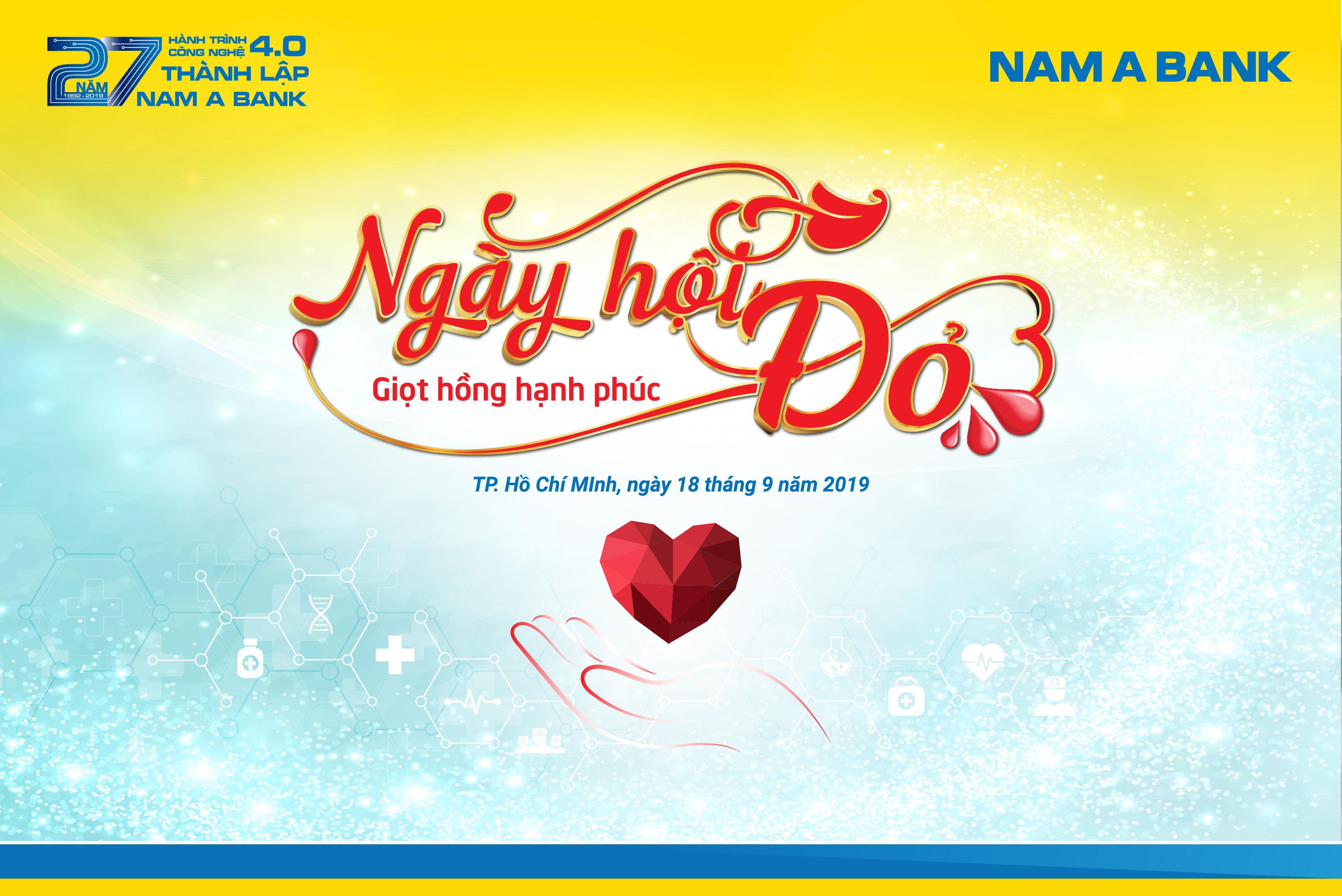 NGÀY HỘI ĐỎ NAM A BANK 2019- GIỌT HỒNG HẠNH PHÚC