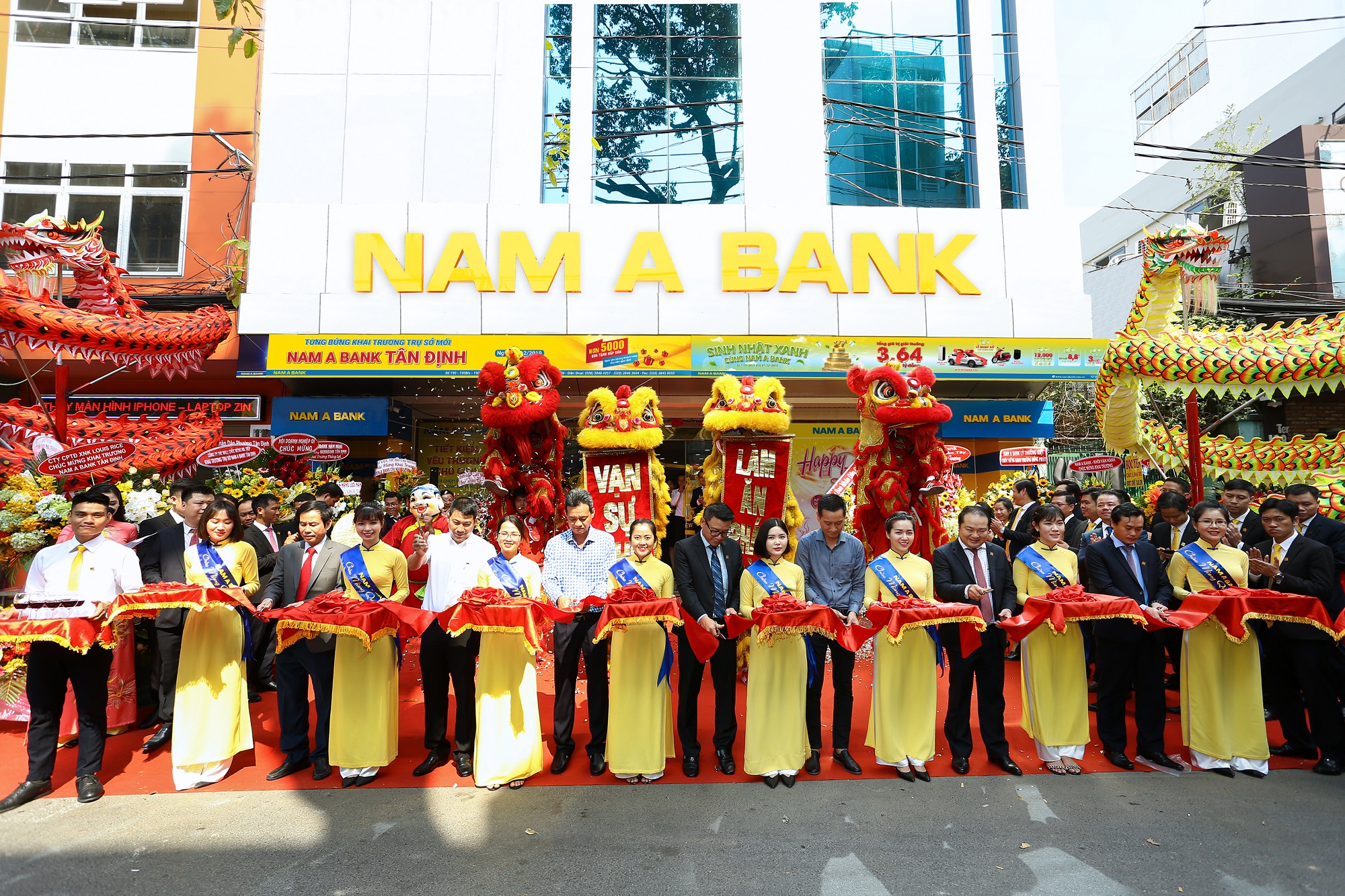 MỞ RỘNG KHÔNG GIAN GIAO DỊCH NAM A BANK TÂN ĐỊNH