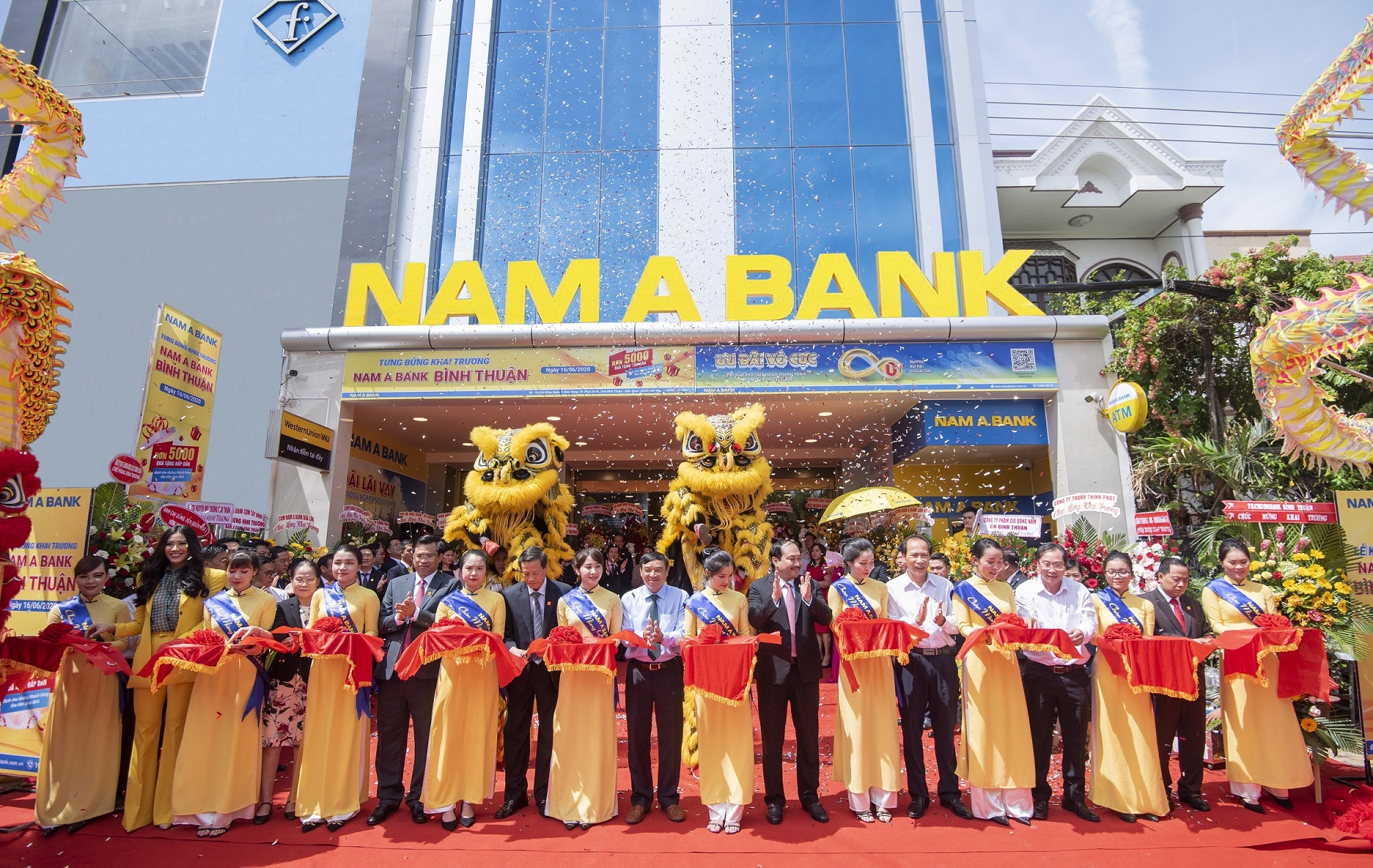 NAM A BANK KHAI TRƯƠNG CHI NHÁNH MỚI TẠI BÌNH THUẬN