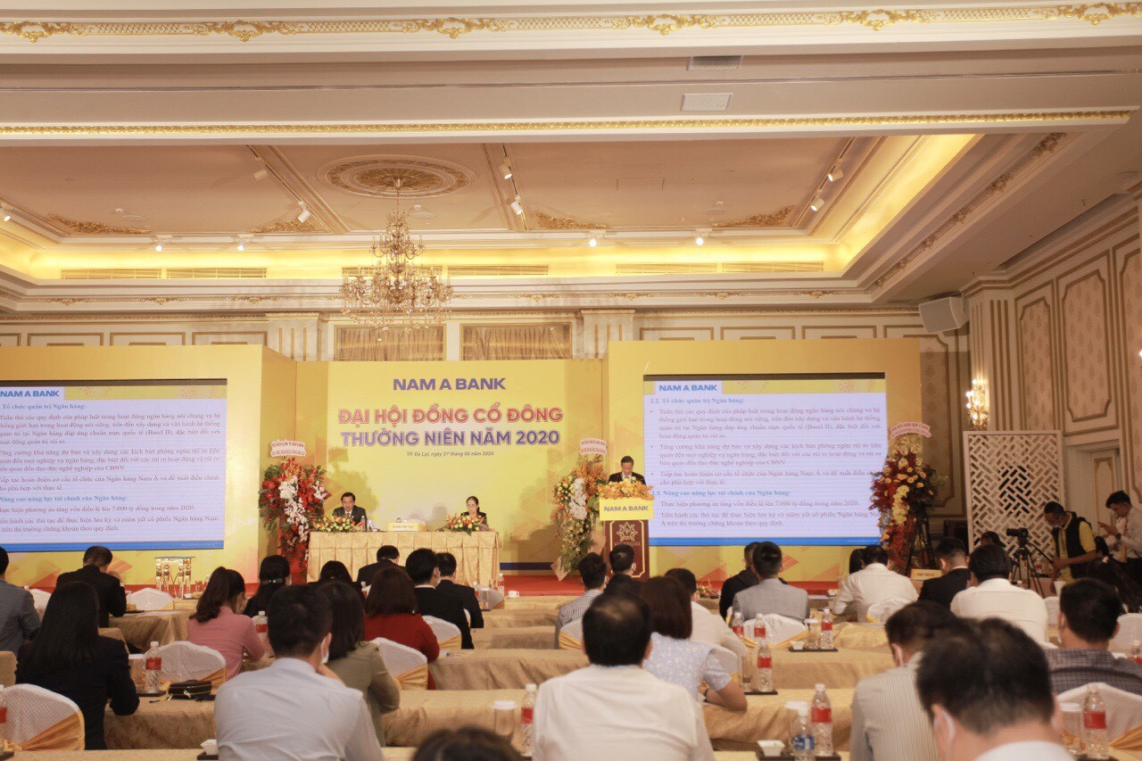 NAM A BANK ĐẶT MỤC TIÊU LỢI NHUẬN CHẠM MỐC 1.000 TỶ ĐỒNG  NĂM 2020