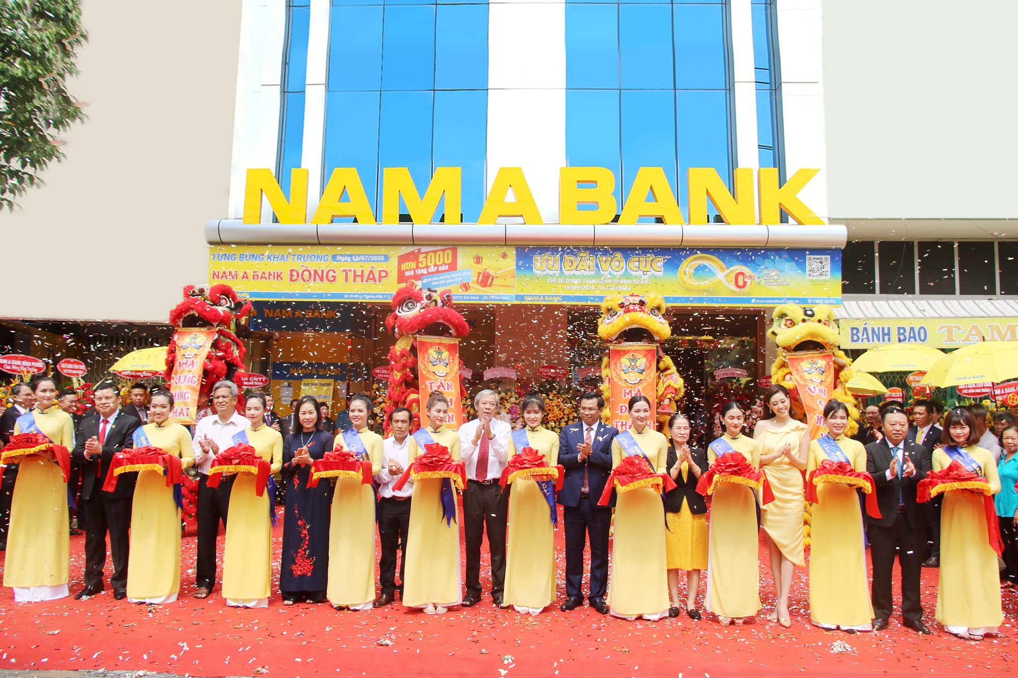 NAM A BANK KHAI TRƯƠNG CHI NHÁNH MỚI TẠI ĐỒNG THÁP