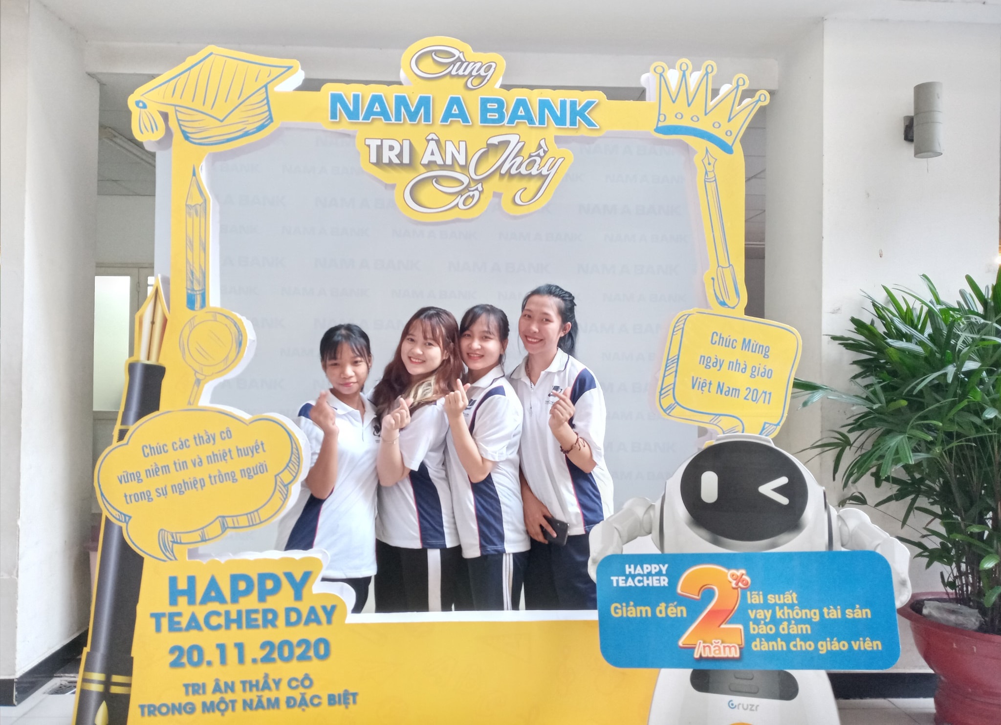 NAM A BANK TRI ÂN QUÝ THẦY CÔ NHÂN NGÀY NHÀ GIÁO VIỆT NAM 20/11