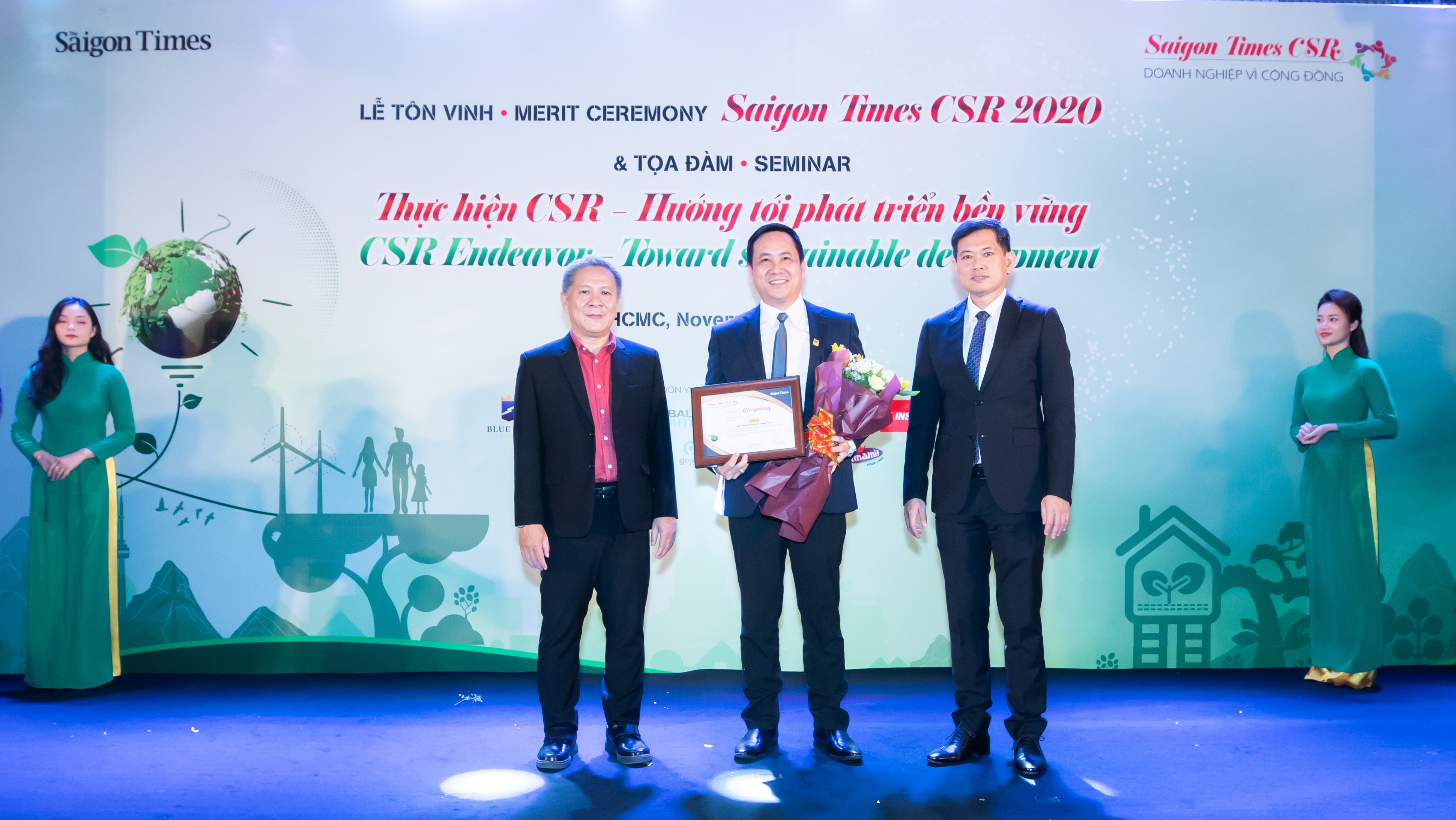 VINH DANH NAM A BANK LÀ "DOANH NGHIỆP VÌ CỘNG ĐỒNG”