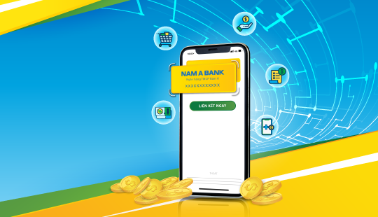 Dịch vụ liên kết tài khoản thanh toán Nam A Bank với ví điện tử Appota