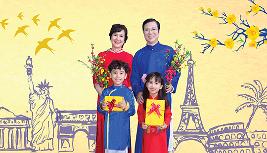 Chuyển tiền đón tết - Gắn kết tình thân