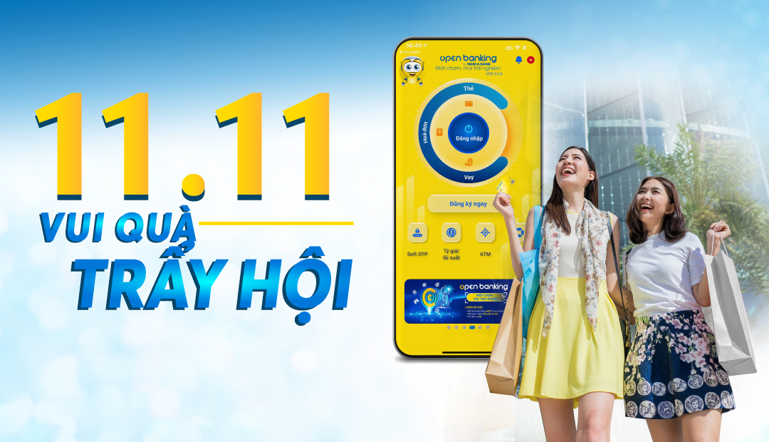 11/11 VUI QUÀ TRẨY HỘI