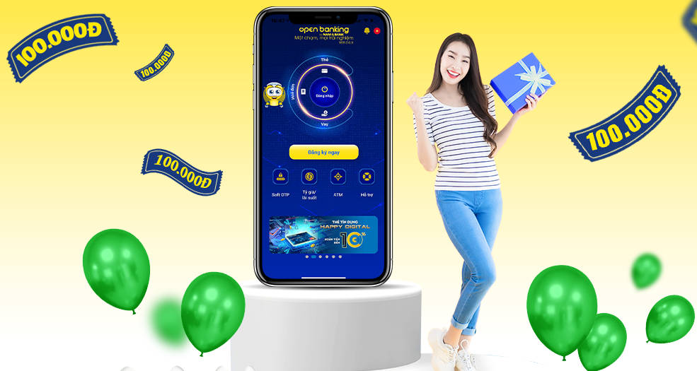 Chương trình liên kết Nam A Bank – Ví Appota
