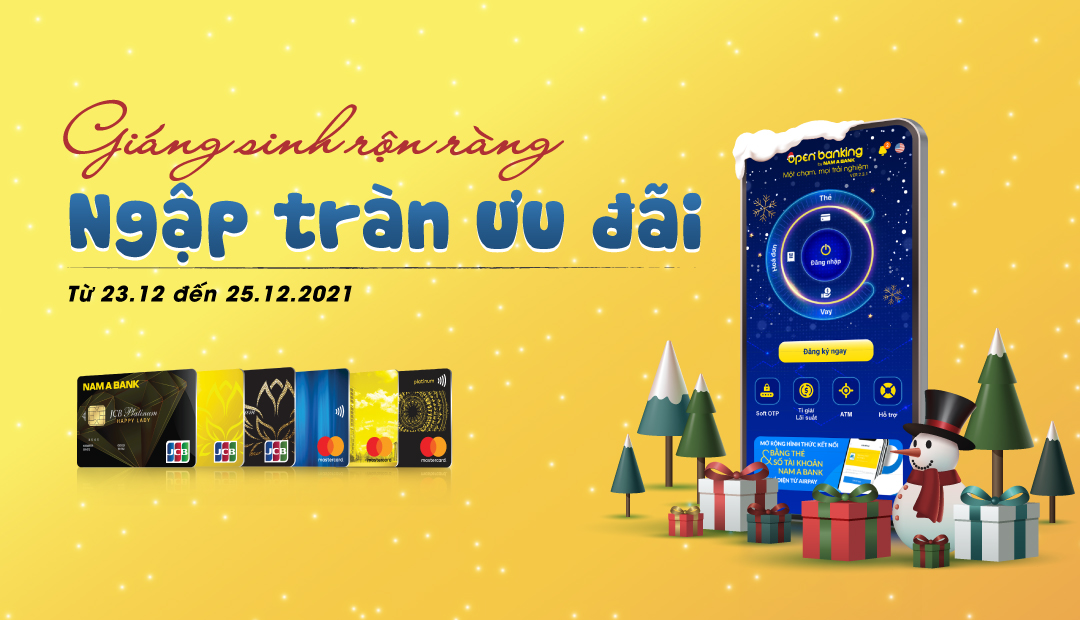 Giáng sinh rộn ràng - Ngập tràn ưu đãi