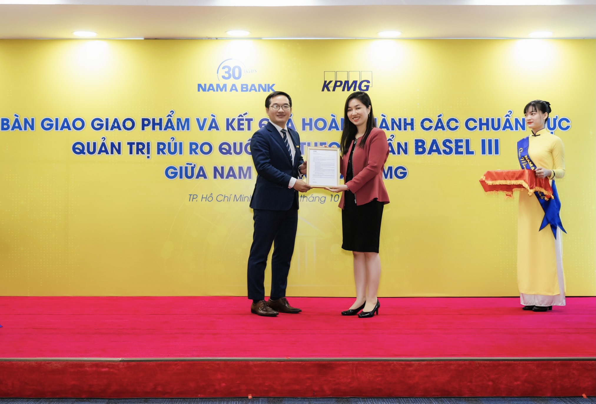 NAM A BANK CÔNG BỐ HOÀN THÀNH CÁC CHUẨN MỰC QUỐC TẾ VỀ QUẢN TRỊ RỦI RO THEO TIÊU CHUẨN BASEL III
