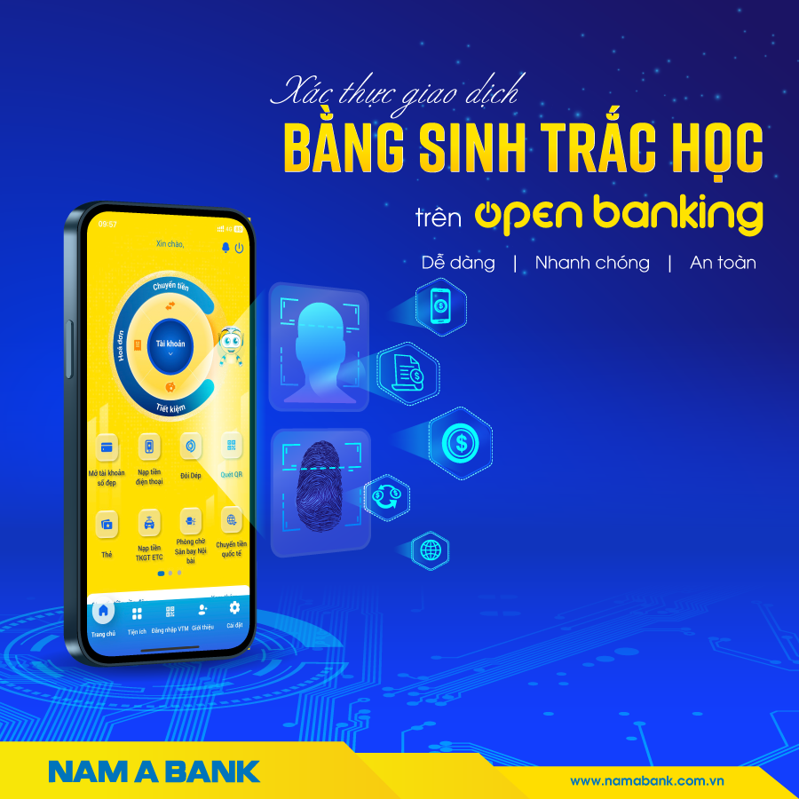 PHƯƠNG THỨC XÁC THỰC SINH TRẮC HỌC TRÊN ỨNG DỤNG OPEN BANKING