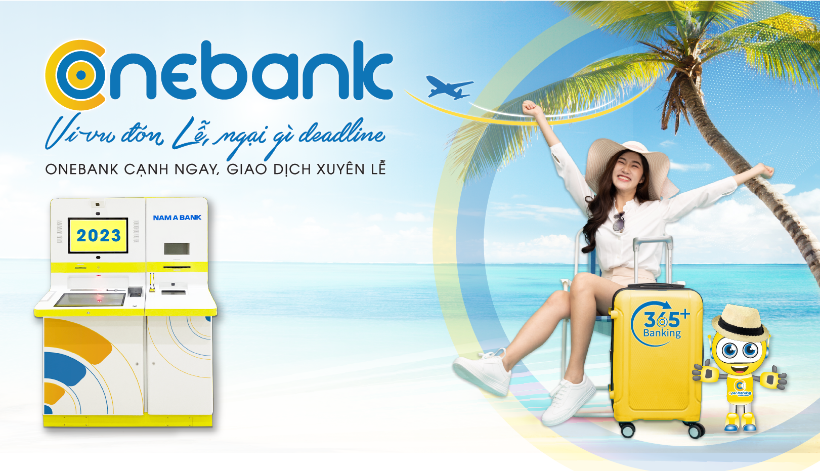 GIAO DỊCH SỐ TỰ ĐỘNG 365+ ONEBANK HOẠT ĐỘNG XUYÊN SUỐT KỲ NGHỈ LỄ GIỖ TỔ HÙNG VƯƠNG, 30.4 & 1.5.2023