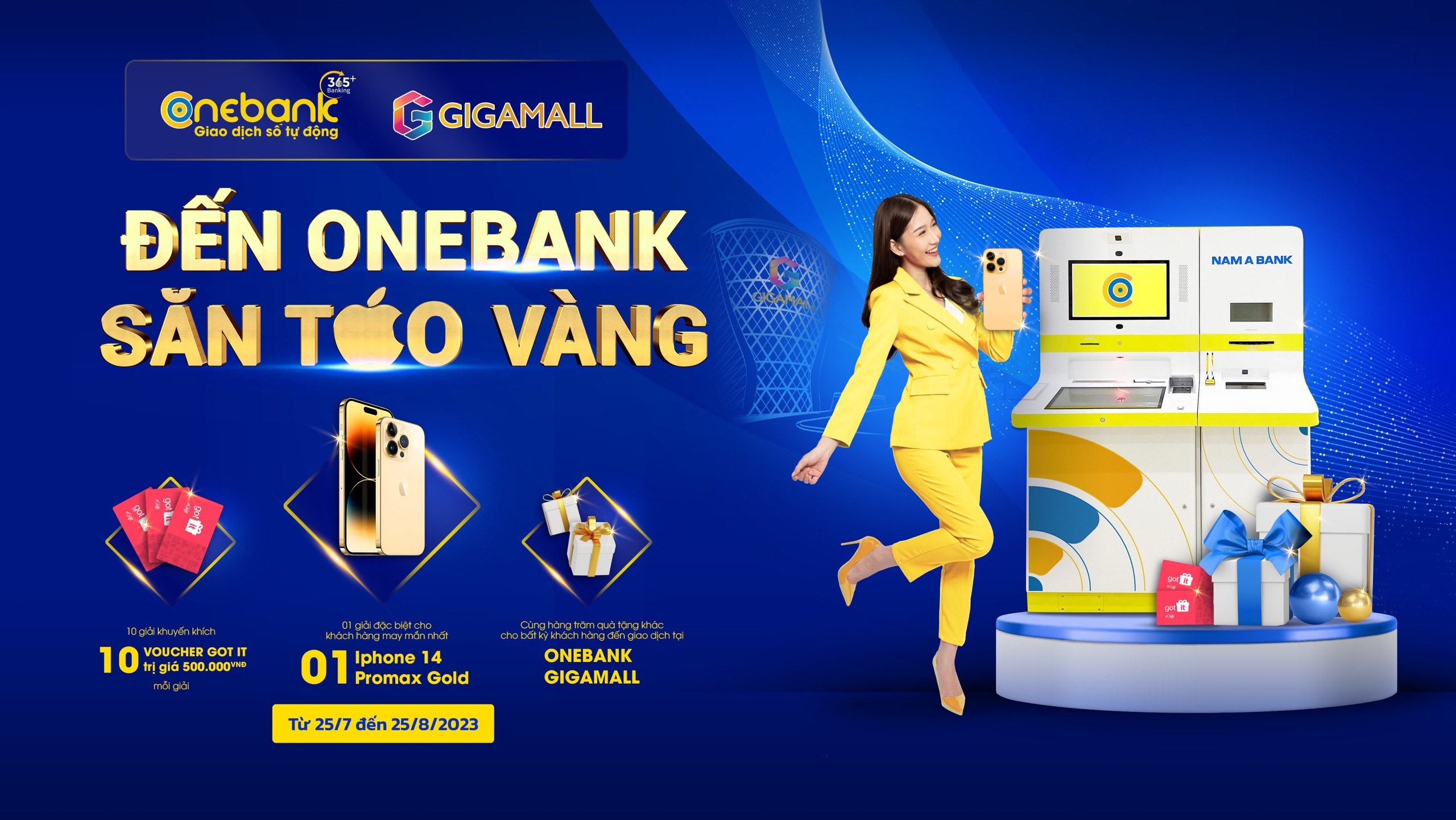 MINIGAME – ĐẾN ONEBANK SĂN TÁO VÀNG