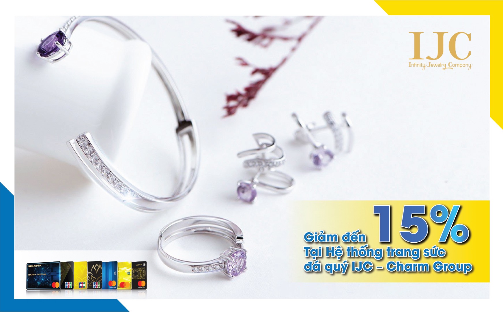 TRANG SỨC ĐÁ QUÝ IJC – CHARM GROUP