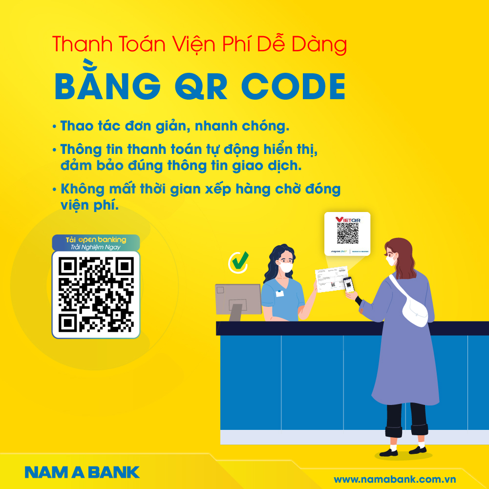 Giải pháp thanh toán bằng mã QR tại bệnh viện