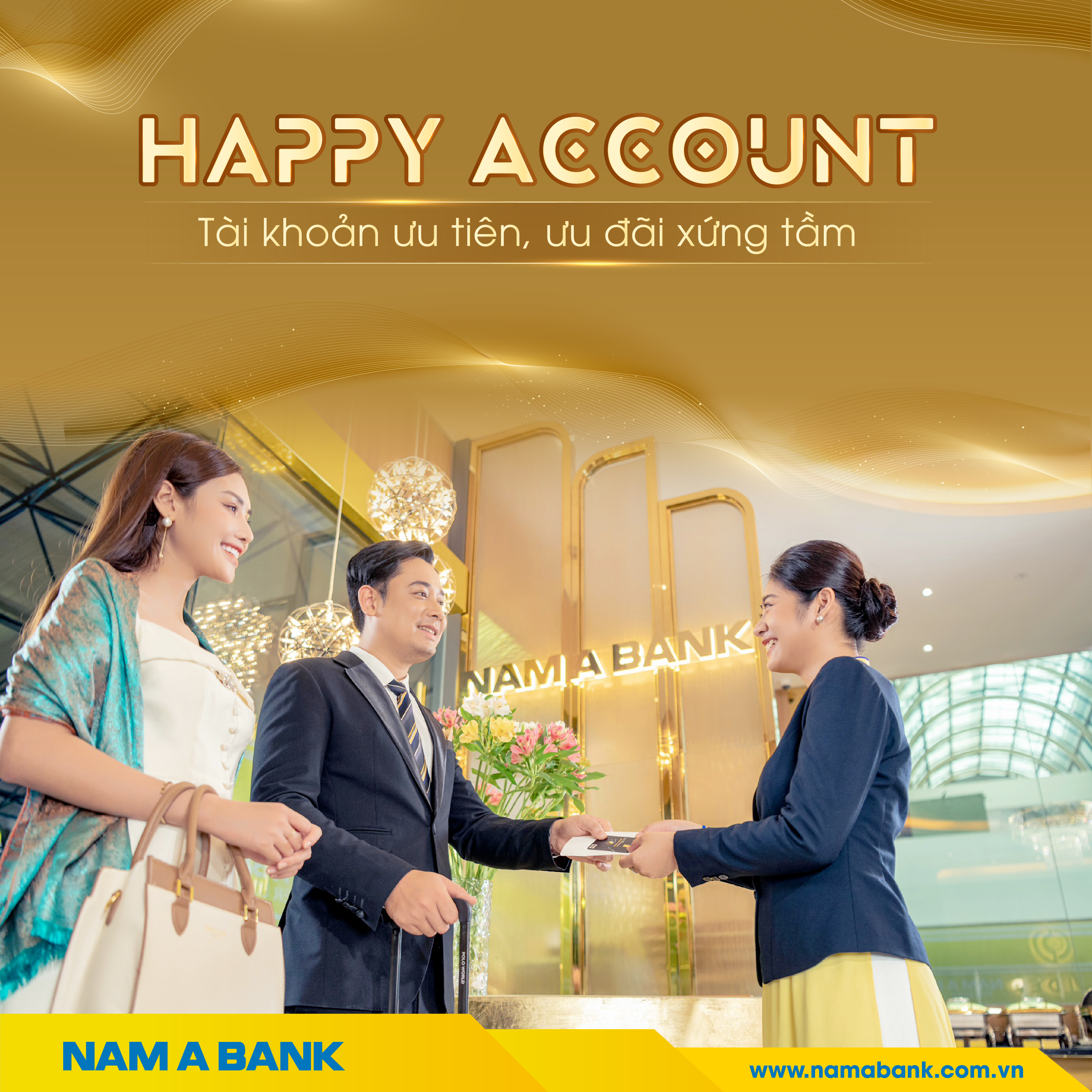 HAPPY ACCOUNT – TÀI KHOẢN ƯU TIÊN, ƯU ĐÃI XỨNG TẦM