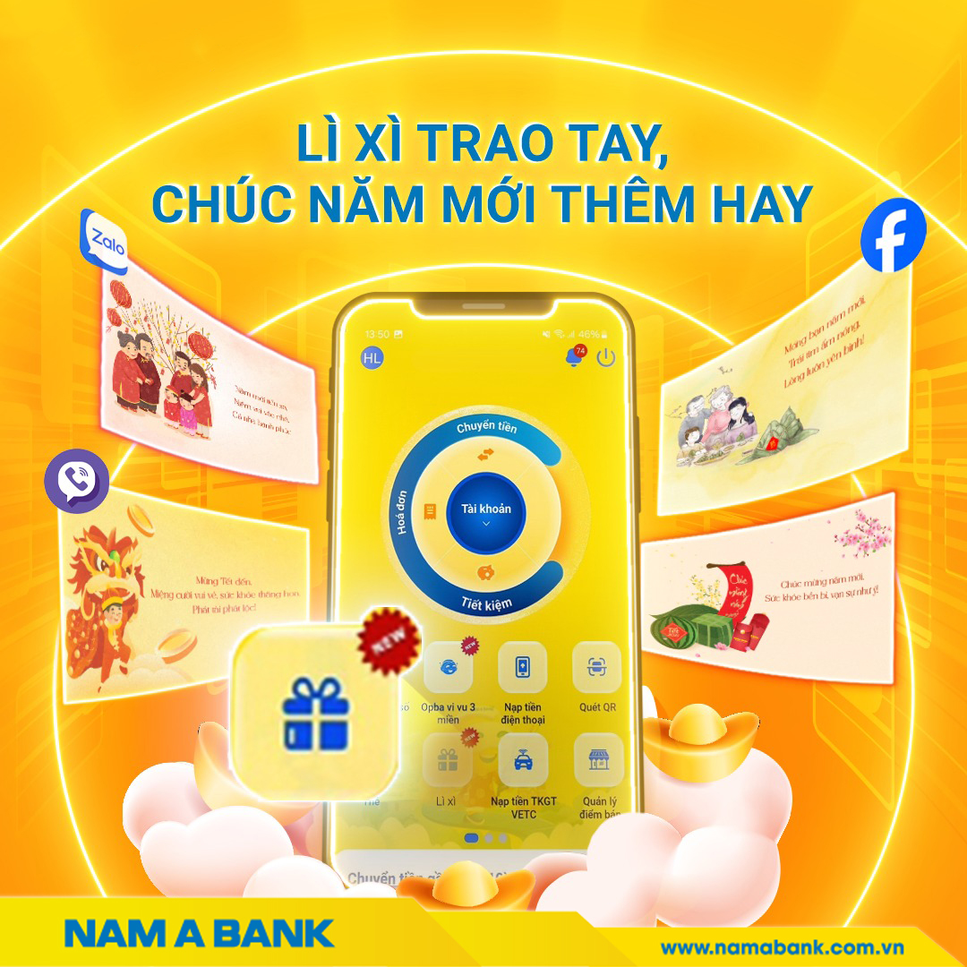 TÍNH NĂNG LÌ XÌ TẠI OPEN BANKING