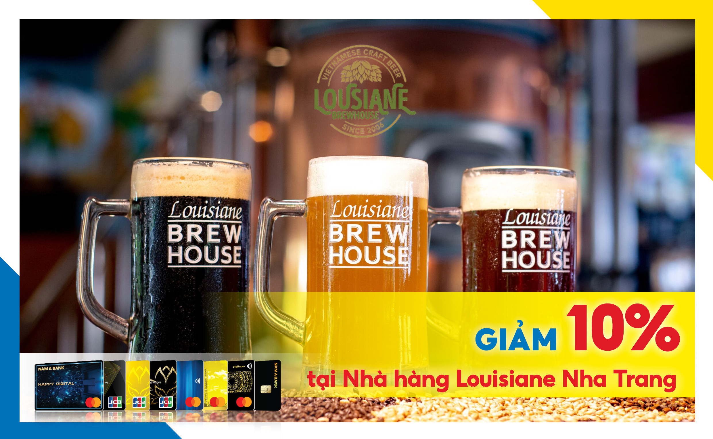 NHÀ HÀNG BIA TƯƠI LOUISIANE