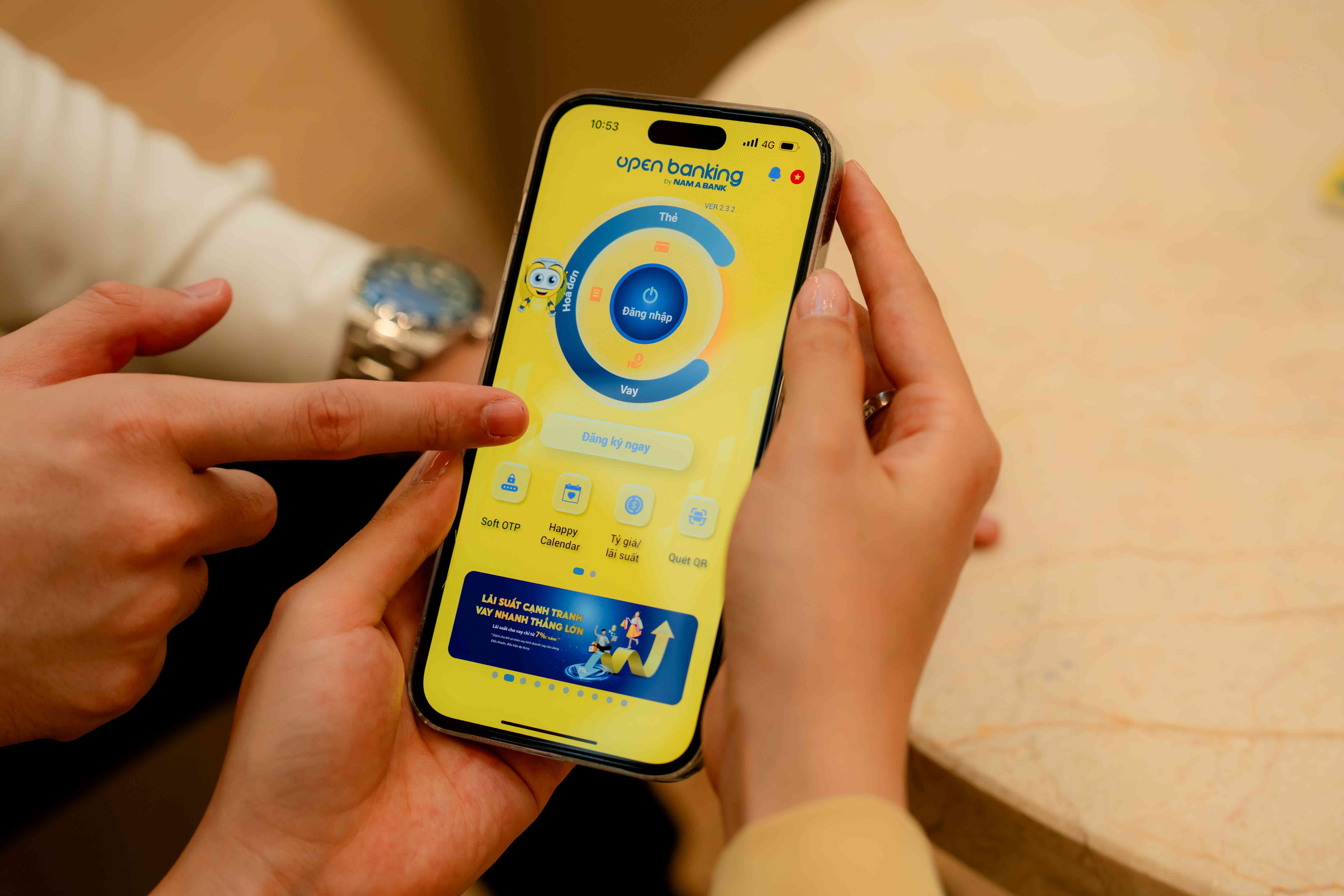 NAM A BANK TRIỂN KHAI XÁC THỰC SINH TRẮC HỌC, TĂNG CƯỜNG BẢO MẬT CHO KHÁCH HÀNG