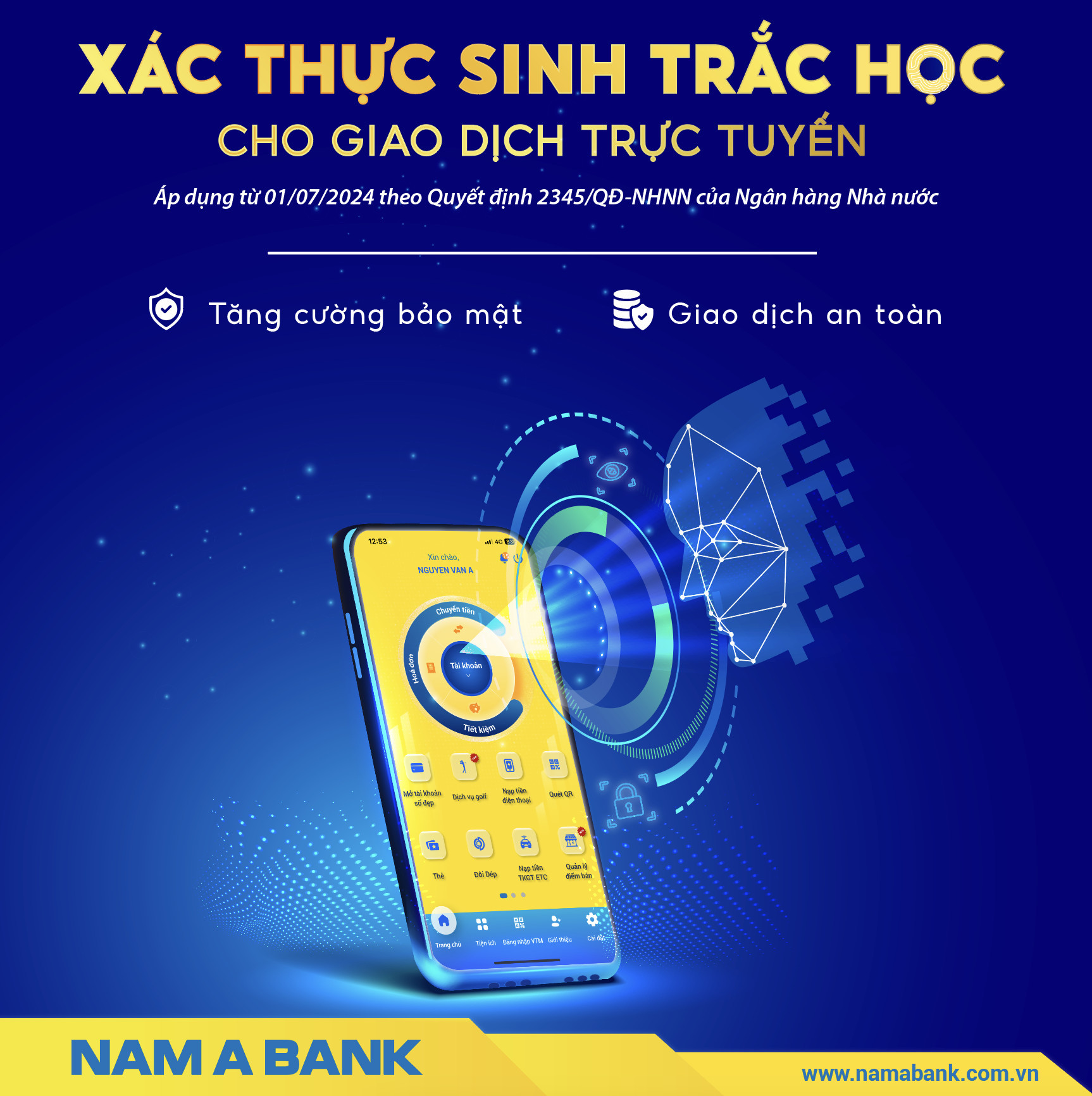 THÔNG BÁO VỀ VIỆC CẬP NHẬT GIẤY TỜ TÙY THÂN VÀ THÔNG TIN SINH TRẮC HỌC