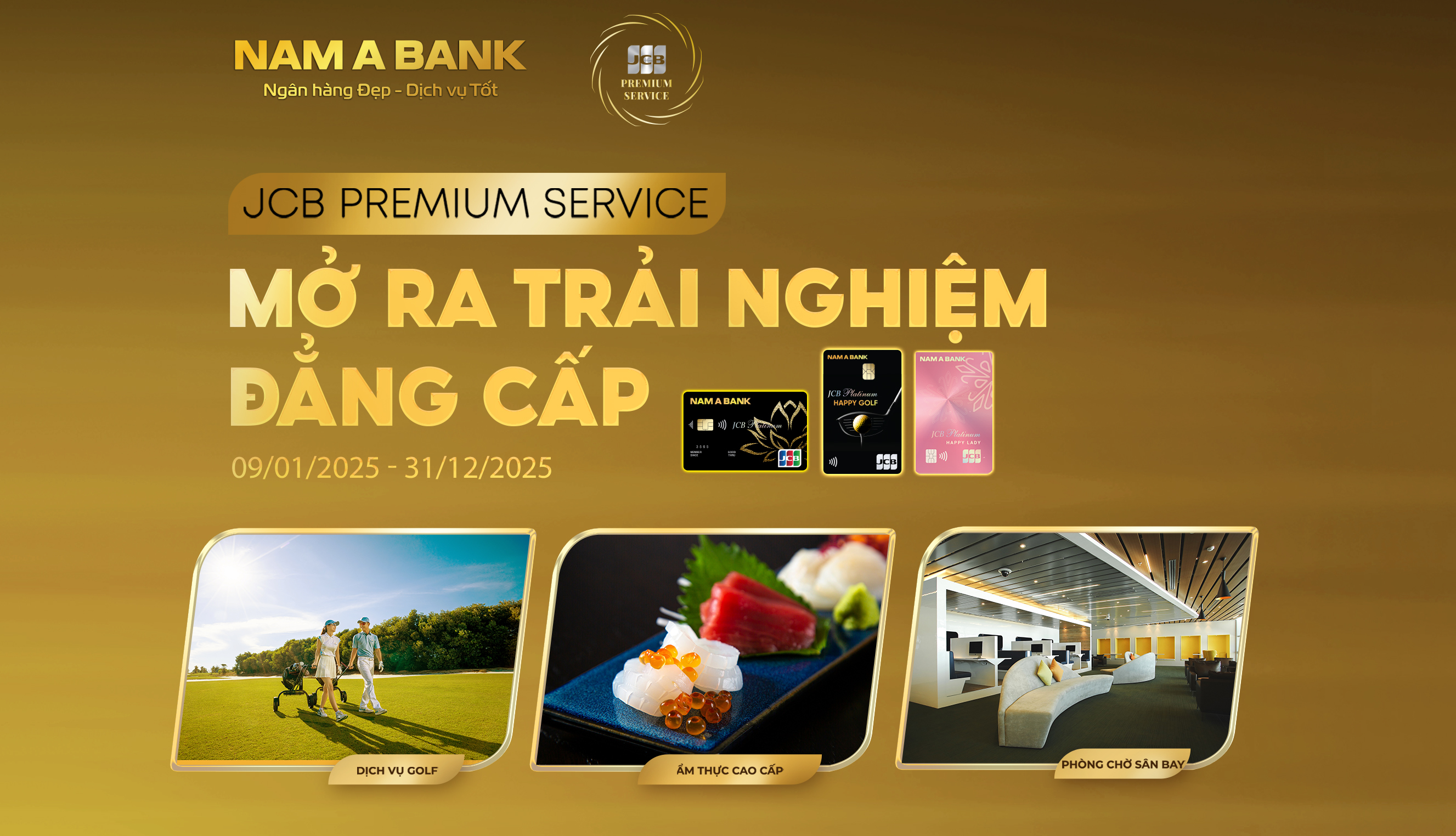 ĐĂNG KÝ JCB PREMIUM SERVICE 2025, MỞ LỐI ĐẶC QUYỀN THƯỢNG ĐỈNH