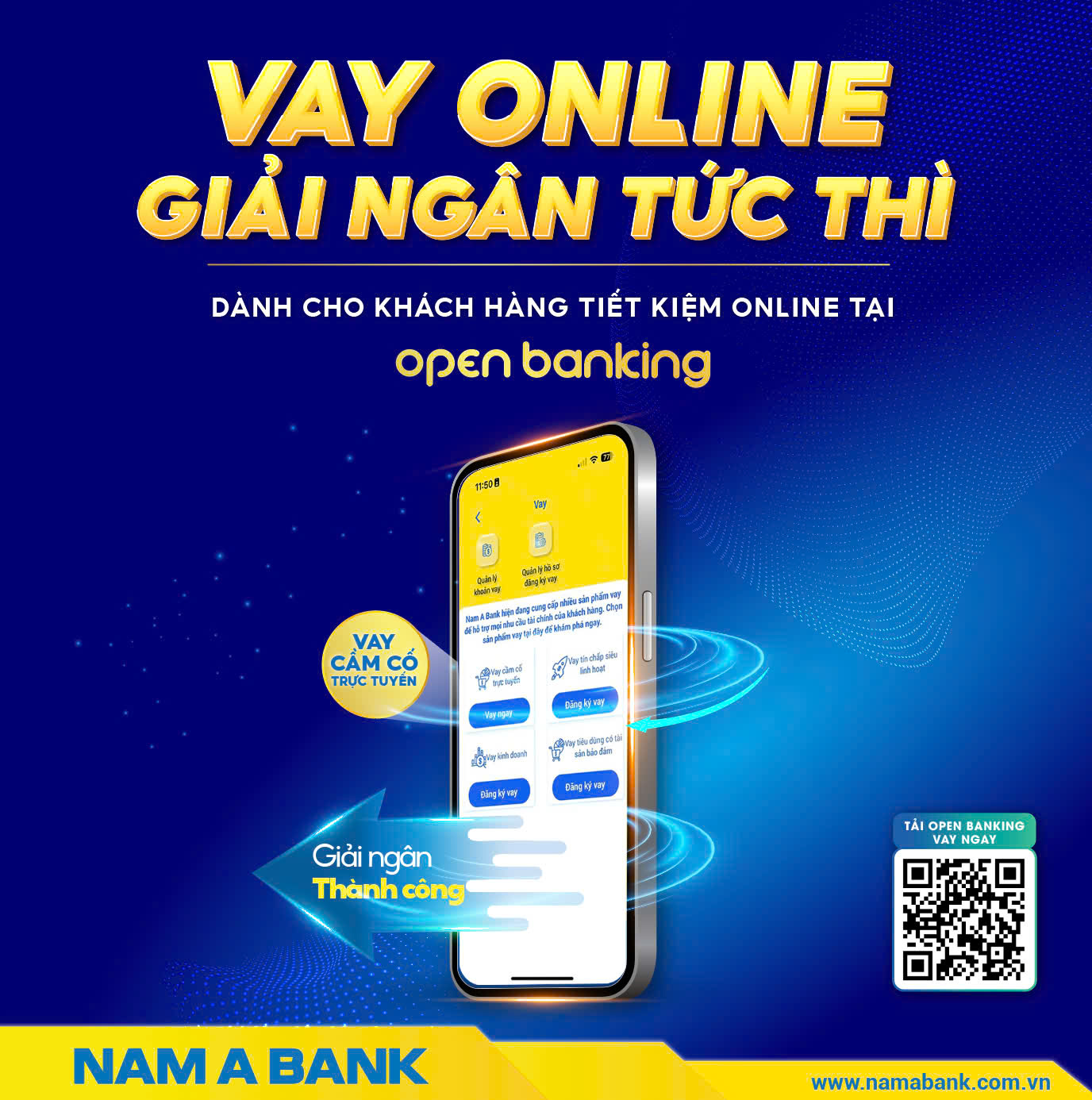 VAY CẦM CỐ TRỰC TUYẾN TRÊN OPEN BANKING.