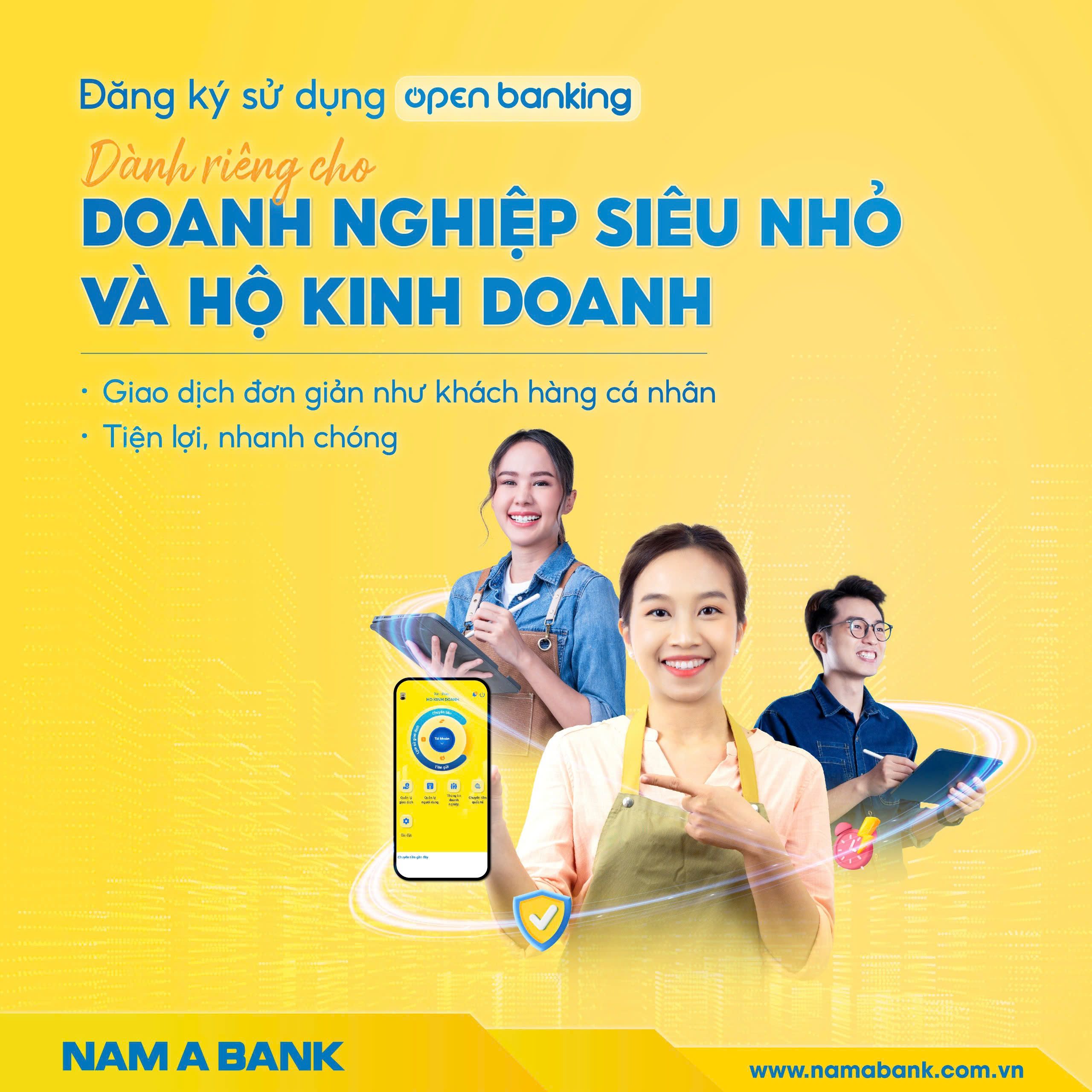 Open Banking phiên bản dành riêng cho Doanh nghiệp siêu nhỏ và Hộ kinh doanh