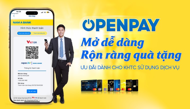 OpenPay - Mở dễ dàng – Rộn ràng quà tặng
