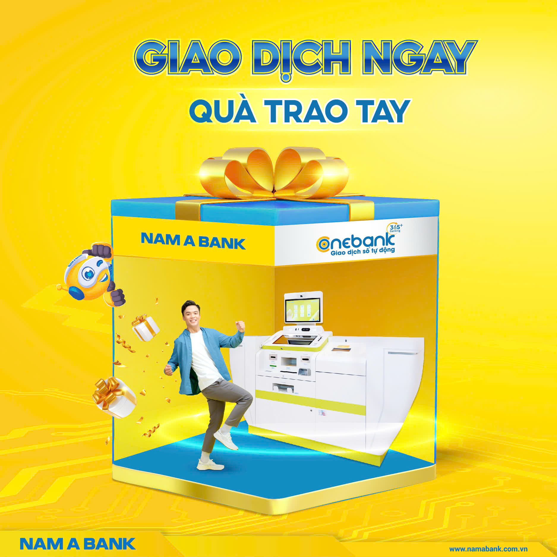 GIAO DỊCH NGAY - QUÀ TRAO TAY CÙNG ONEBANK