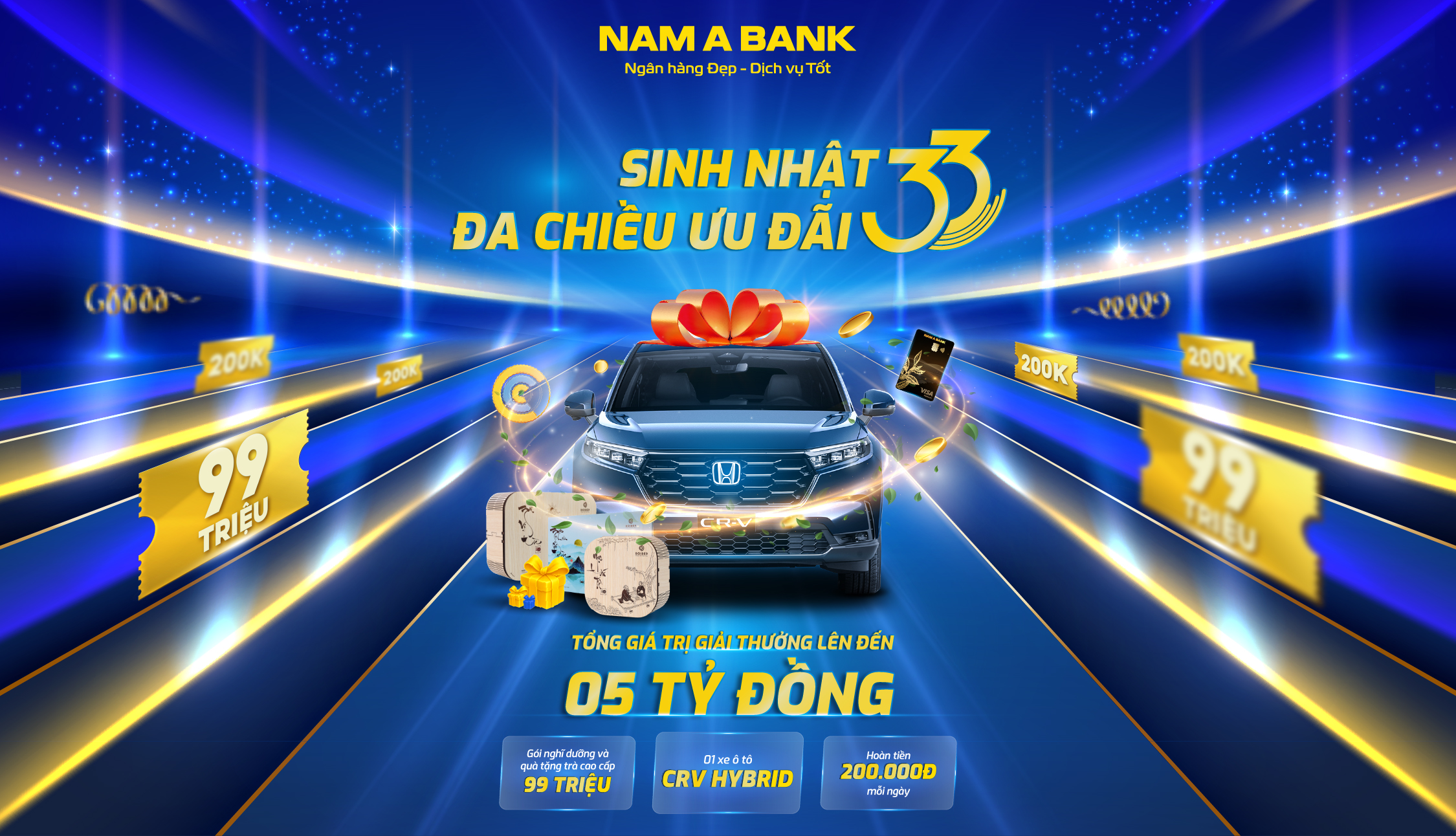 SINH NHẬT 33 – ĐA CHIỀU ƯU ĐÃI