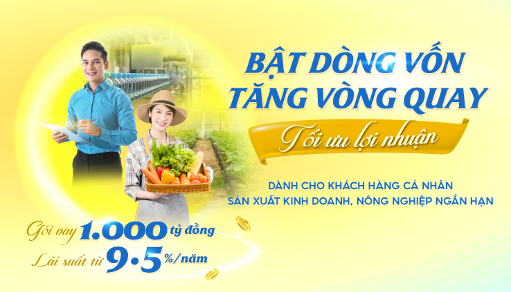 Bật dòng vốn – Tăng vòng quay, tối ưu lợi nhuận