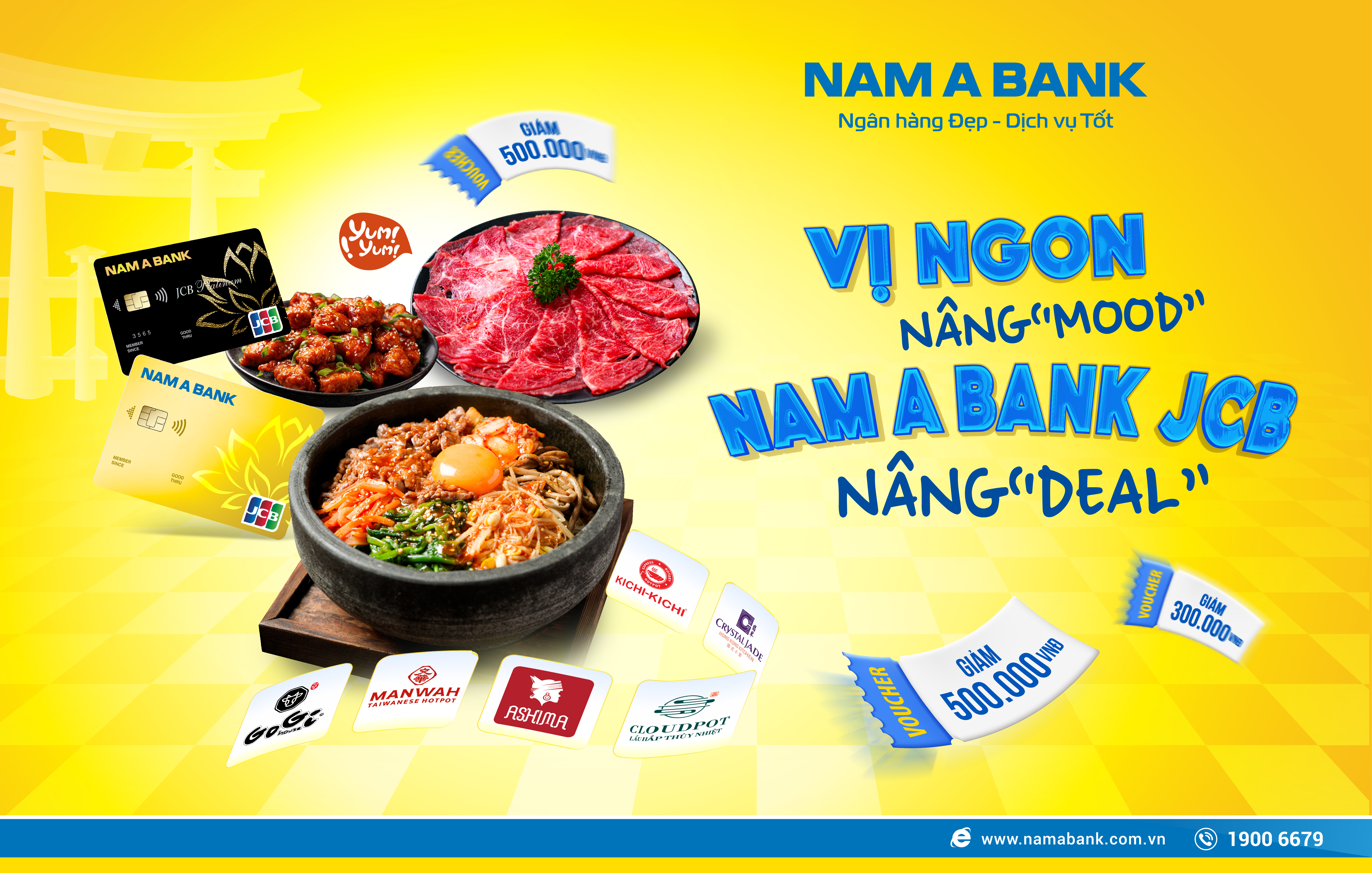 VỊ NGON NÂNG MOOD, NAM A BANK NÂNG DEAL CÙNG GOLDEN GATE